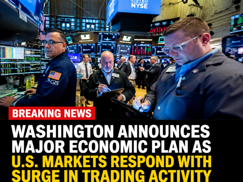 BREAKING NEWS: U.S. ECONOMY SURGES AS NEW TECHNOLOGY INVESTMENTS CREATE THOUSANDS OF JOBS……..