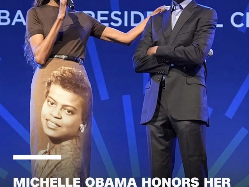 JUST IN: Former First Lady Michelle Obama once again captured public attention with