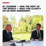 🚨BREAKING: G7 LEADERS – AND THE REST OF THE WORLD – WAIT FOR ….
