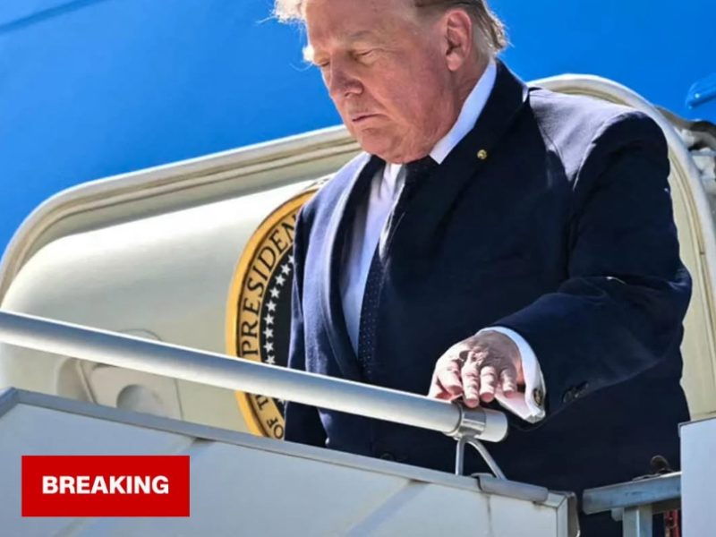 🚨BREAKING: TRUMP ARRIVES IN EUROPE FOR G7….