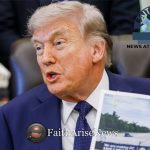 Trump says vandals used chemicals….